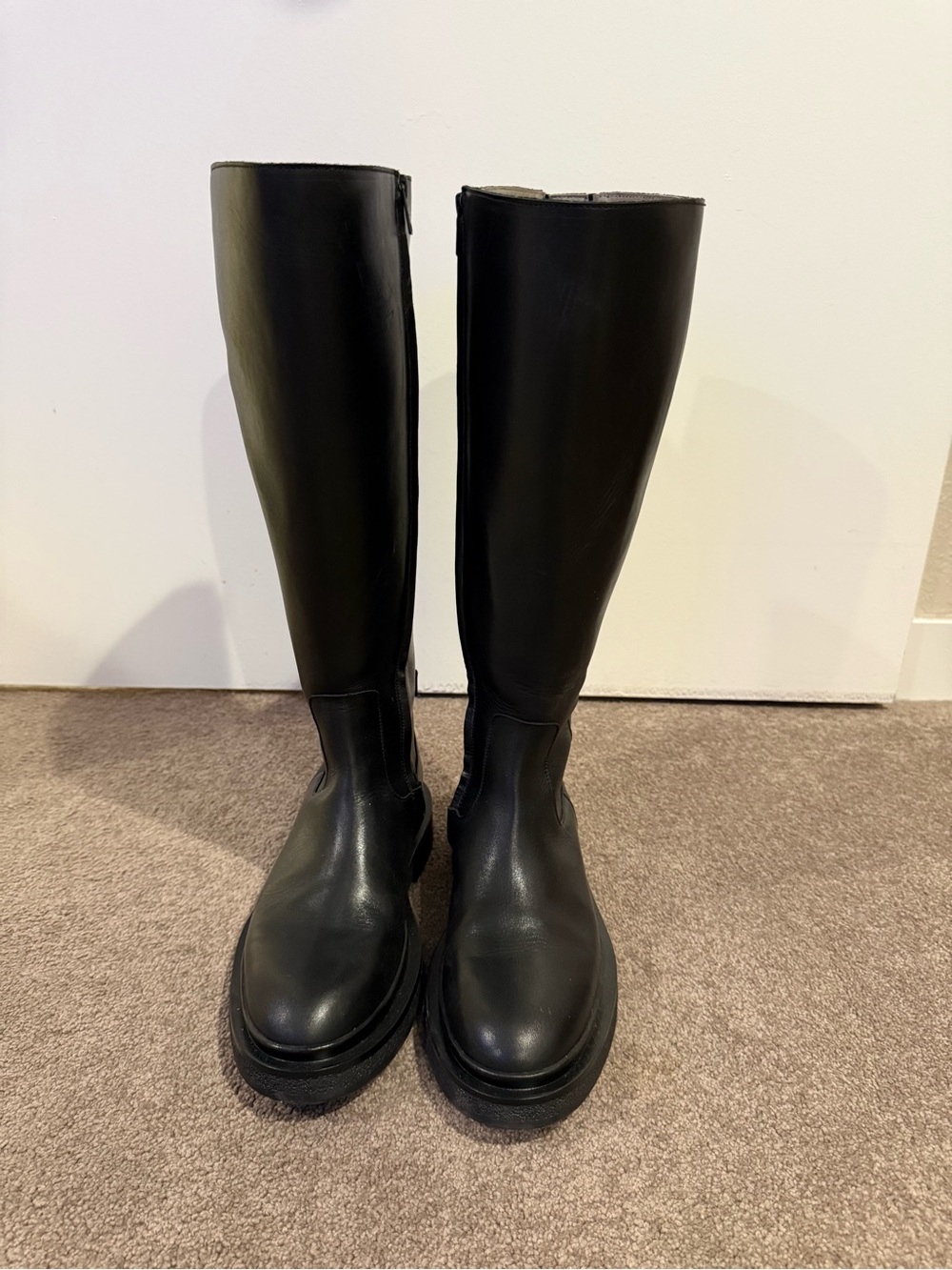 All saints high knee boots